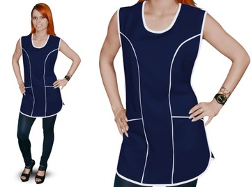 DWUSTRONNY FARTUCH WIELOBRANŻOWY r. 4XL
