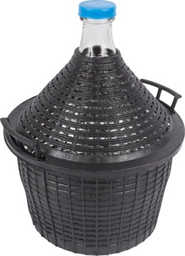 BALON BUTLA DO WINA 10L W KOSZU GĄSIOR B10 BROWIN