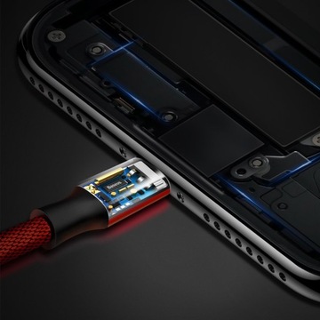 КАБЕЛЬ BASEUS В ОПЛЕТКЕ ДЛЯ IPHONE 8 X XS 11 PRO