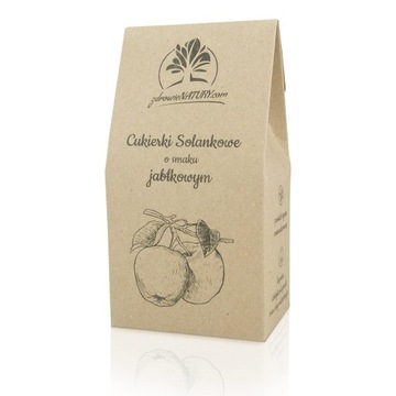 Cukierki solankowe PROZDROWOTNE - jabłkowe