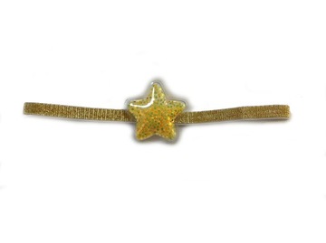 OPASKA ZŁOTA GWIAZDA 3D 40 CM-56 CM
