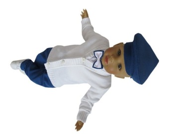 UBRANKA DO CHRZTU GARNITUR MARYNARKA KOMPLET NA CHRZEST UBRANKO CHŁOPIEC