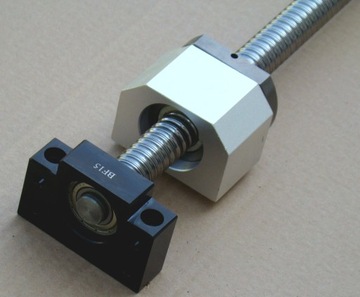 ŚRUBA KULOWA 700mm 2005 NAKRETKA + BK15/BF15 CNC