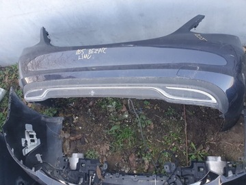 Mercedes 205 zderzak tył limuzyna bez ptc