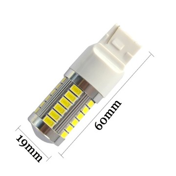 СВЕТОДИОДНАЯ ЛАМПА 33 SMD 5630 W21W WY21W T20 7440 БЕЛАЯ