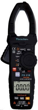 АВТОМАТИЧЕСКИЙ ИЗМЕРИТЕЛЬ AC/DC. Настоящее среднеквадратичное значение FORSCHER FS216
