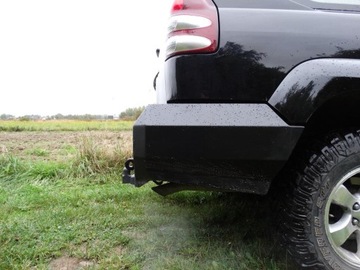 ЗАДНИЙ БАМПЕР TOYOTA LAND CRUISER 120 СТАЛЬ