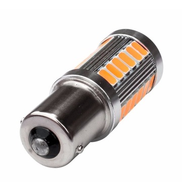 Светодиод 33 SMD 5630 PY21W BAU15S Orange