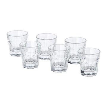 IKEA kieliszki POKAL 6szt kieliszek 5cl szkło