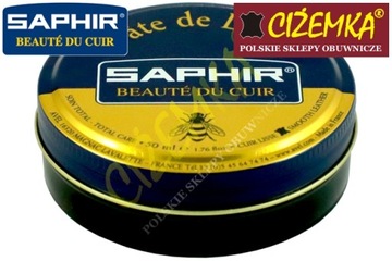 ПАСТА ДЛЯ ОБУВИ SAPHIR PATE DE LUXE 01 ЧЕРНАЯ 50