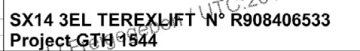 РАСПРЕДЕЛИТЕЛЬ R908406533 ДЛЯ TEREXLIFT, РАБОТАЮЩИЙ, Б/У