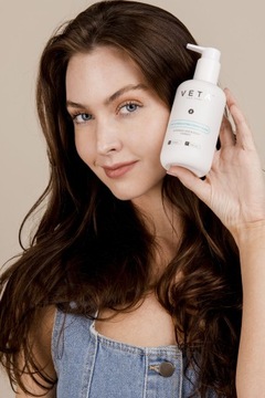 Стимулирующий кондиционер VETA – предотвращает ломкость волос.