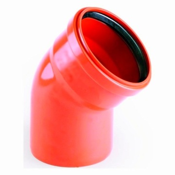 KANALIZACJA KOLANO PCV KOLANKO 160 mm 30 STOPNI