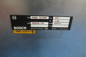 Панель монитора BOSCH CC100 M