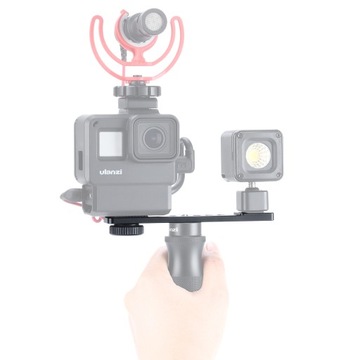 Uchwyt Ulanzi PT-7 na Lampę Mikrofon Monitor do GoPro SJCAM Xiaomi DJI