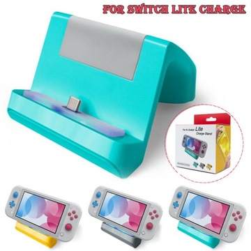 Подставка для зарядки Switch Lite Бирюзовая