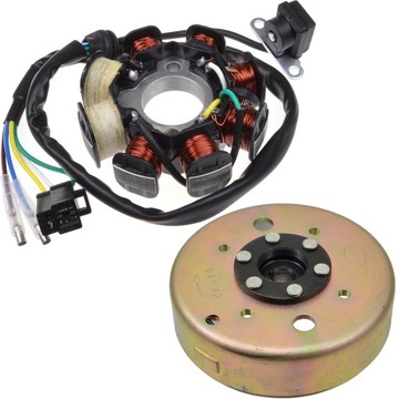 ISKROWNIK STATOR MAGNETO SKUTER 4T GY JUNAK BARTON