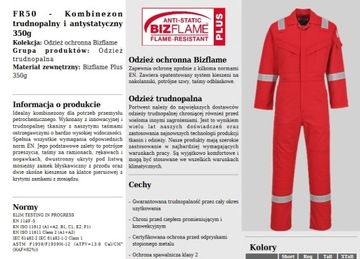 PORTWEST ОГНЕЗАЩИТНЫЙ АНТИСТАТИЧЕСКИЙ КОМБИНЕЗОН XL