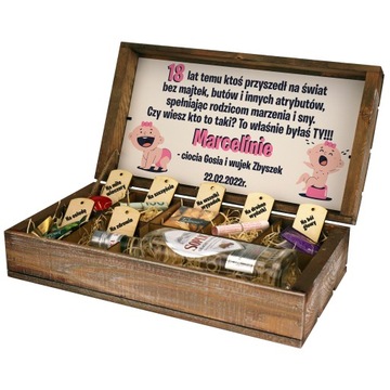 BOX BOX ESSENTIALS ДЛЯ ПОДАРКА НА 18-ЛЕТИЕ ДНЯ РОЖДЕНИЯ