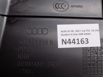 AUDI A7 4G KRYT SLOUPU LEVÝ 4G8867239B