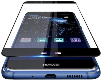 Szkło hartowane Full glue czarne do Huawei P10 Lite