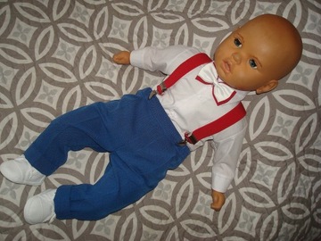 ELEGANT 5 CZ.UBRANKO CHRZEST KOMPLET SWETEREK R 74