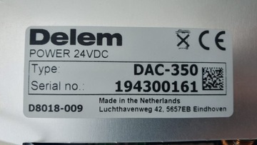 Управление ЧПУ Delem DAC350 Гильотина с ЧПУ