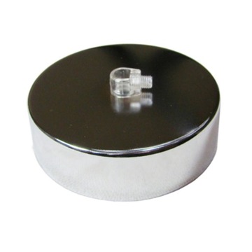 E27 ЛАМПА КРЫШКА ЛАМПЫ, ХРОМИРОВАННАЯ СЕРЕБРЯНАЯ