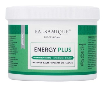 Balsam do masażu - Balsamique Professional - Energy Plus (500 ml.)