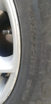 BMW X5 E53 RÁFKY KOLA KOMPLET 255/55/R18 ET48