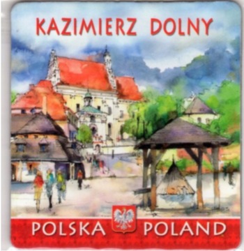 MAGNES MAGNETKA KAZIMIERZ DOLNY GODŁO POLSKA 2508