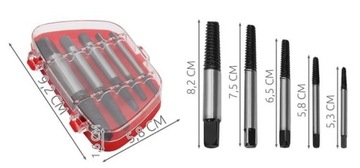 ЭКСТРАКТОРЫ ДЛЯ СЛОМАННЫХ ВИНТОВ-РАЗВЕРТОК