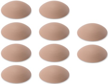 Бампер, стопор, бампер самоклеящийся, 10 шт, бежевый