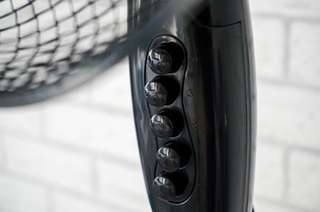 Wentylator podłogowy Wiatrak stojący obrotowy 3 prędkości Mocny Cichy