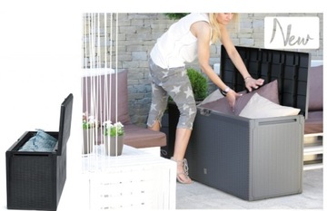 САДОВЫЙ ЯЩИК ДЛЯ ТЕРРАСЫ БАЛКОНА RATO 1140x470x594 ЦВЕТ УМБРА