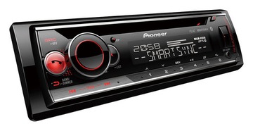 PIONEER DEH-S520BT iPhone Spotify RADIO SAMOCHODOW