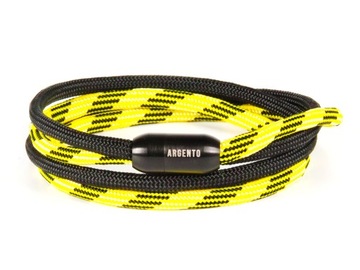 ArgentoMen Bransoleta Męska Bransoletka Bransolety Paracord