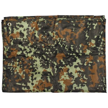 TARP PŁACHTA BIWAKOWA MFH FLECKTARN 3x3 m 530g