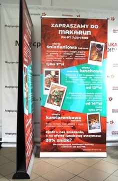 ROLL-UP TWIN DWUSTRONNY 100x200 JAKOŚĆ1440