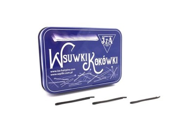 Wsuwki czarne, proste 40mm/180 szt.