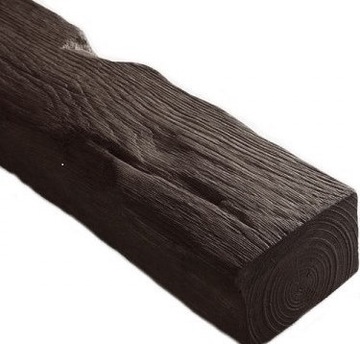 Belka Rustykalna Ciosana 09x06 cm 2,3 lub 4 mb