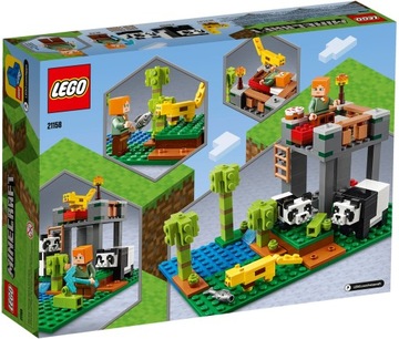 LEGO MINECRAFT Питомник панд 21158