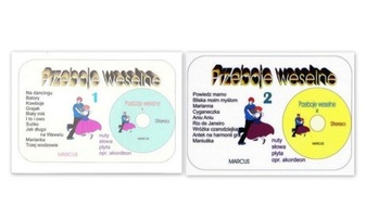 AKORDEON Przeboje weselne cz. 1+2 na akordeon +cd