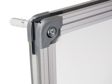 Белая магнитная доска для сухого стирания 120х90 см.