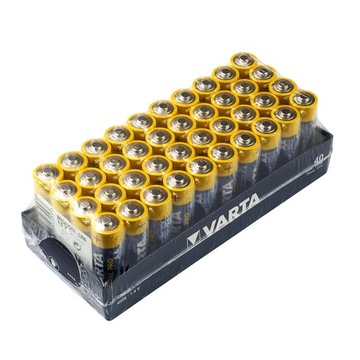 40X ЩЕЛОЧНЫЕ батарейки LR6/AA VARTA INDUSTRIAL