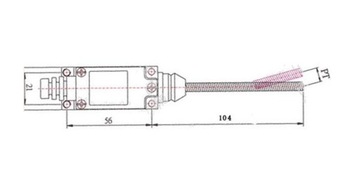 КОНЦЕВОЙ ВЫКЛЮЧАТЕЛЬ ME-9101 EL КОНЦЕВОЙ ВЫКЛЮЧАТЕЛЬ, ПРУЖИННЫЙ