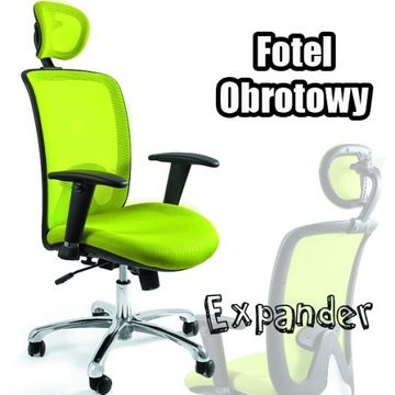 Fotel Biurowy Expander Unique Zielony!
