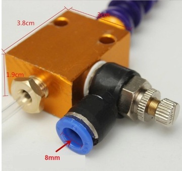 СОПЛО МАСЛЯНОГО ТУМАНА Сегментированная трубчатая система охлаждения с ЧПУ