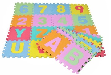 Обучающий коврик, интерактивный пазл из пенопласта для малышей XXL