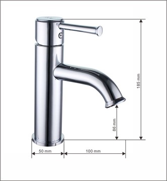 BATERIA UMYWALKOWA KOLOR ZŁOTA RETRO ROYAL NOWOŚĆ